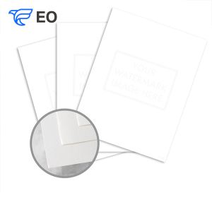 White Watermark Paper